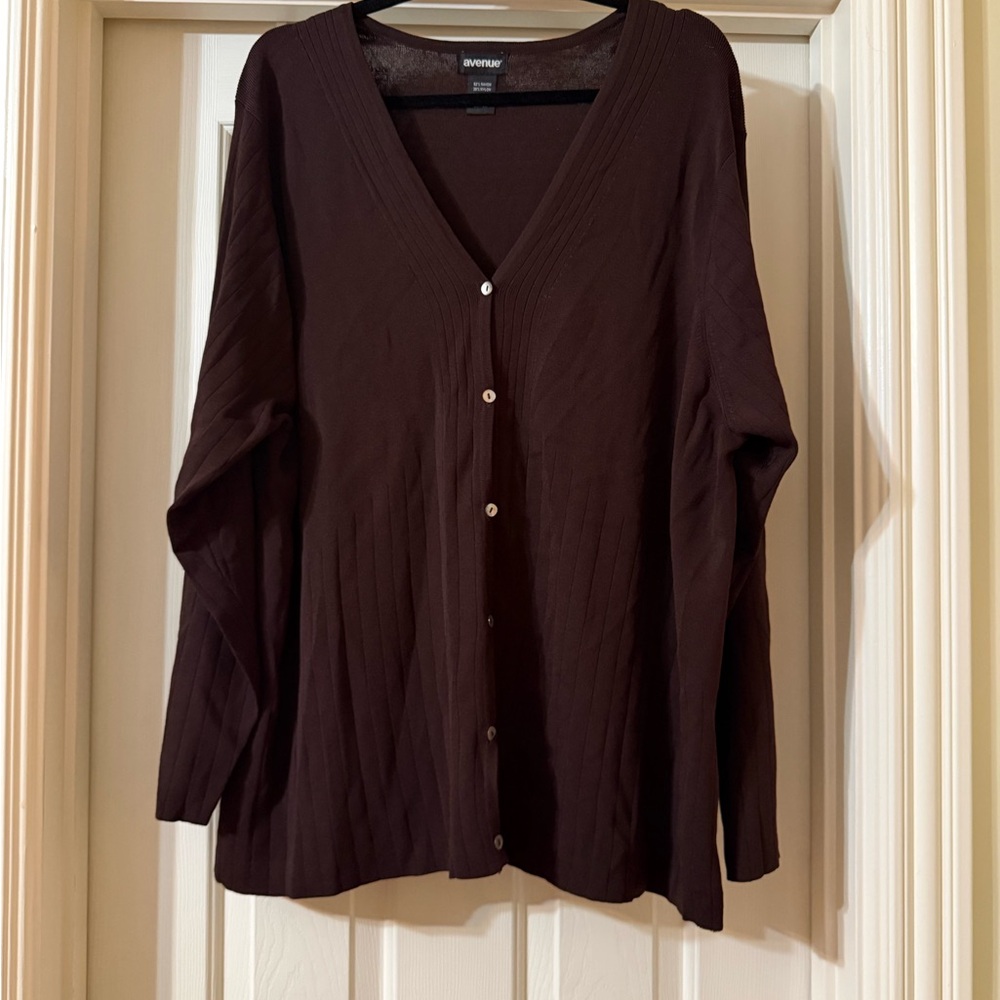 Avenue Plus Size Cardigan